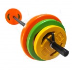 Body Pump rinkinys Sportbay® Pump set colour (20kg)