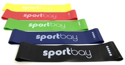 Elastinių juostų rinkinys Sportbay® 5 bands
