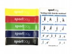 Elastinių juostų rinkinys Sportbay® 5 bands