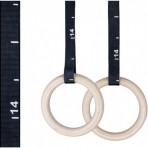 Mediniai gimnastikos žiedai SPORTBAY PRO (32mm)