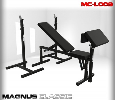 Multifunkcinis suoliukas su stovais MAGNUS® MC-L009