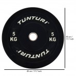 Bumper svarmenys TUNTURI 5-25kg