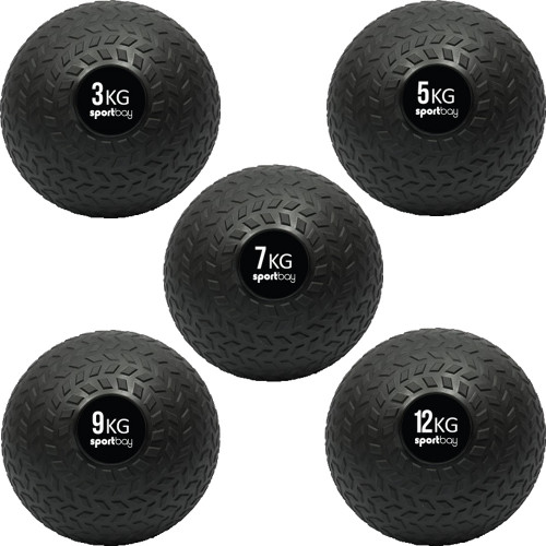 Pasunkintas kamuolys Sportbay® SlamBall Grippy (3-12kg)