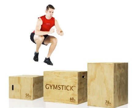 Platforma GYMSTICK Wooden Plyobox