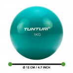 Svorinis kamuolys TUNTURI Toning ball 1kg 