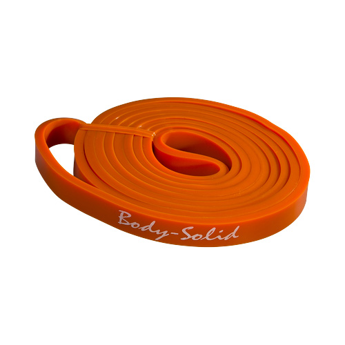 Body-Solid Labai lengvas treniruočių guma (oranžinė)