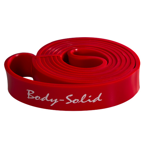 "Body-Solid" vidutinė treniruočių guma (raudona)