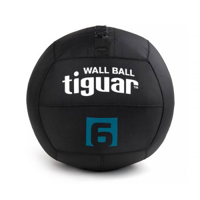 Pasunkintas kamuolys Tiguar wall ball 6kg