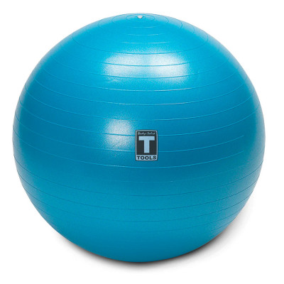 Gimnastikos kamuolys BODYSOLID Antiburst Gymball 75 cm Mėlyna