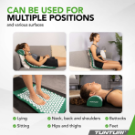 Kilimėlis TUNTURI ACUPRESSURE MAT AND PILLOW MINT