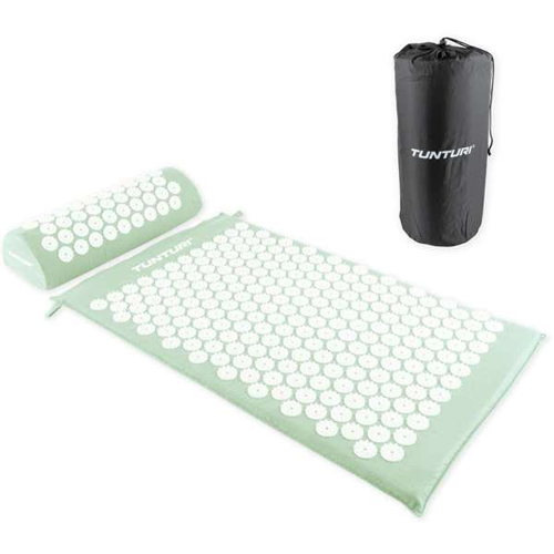 Kilimėlis TUNTURI ACUPRESSURE MAT AND PILLOW MINT