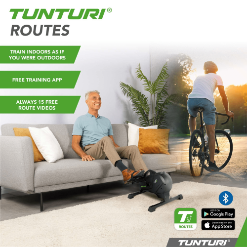 Dviratis treniruoklis Tunturi Cardio Fit M40 Minibike Magnetic