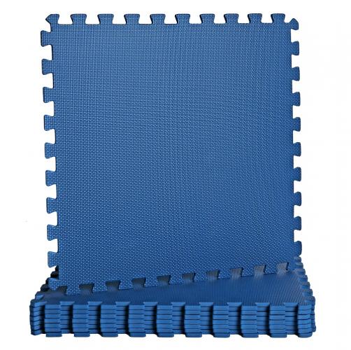 Grindų danga SPORTBAY Puzzle Mat 8vnt (60x60cm) Blue