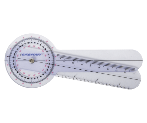 Plastikiniai goniometrai (15–30 cm) SAEHAN Plastic Goniometer