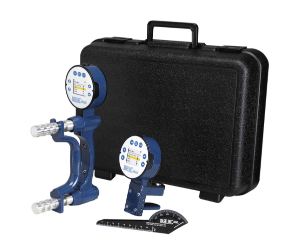 3 dalių rinkinys rankoms Baseline, BIMS Digital 5-Position Dynamometer, 3-Piece Hand Evaluation Set