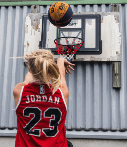 Krepšinio lankas su lenta Court Layup Hoop