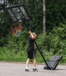 Krepšinio lenta su reguliuojamu stovu Court Rookie Portable Basketball Hoop