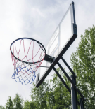 Krepšinio lenta su reguliuojamu stovu Court Champ Portable Basketball Hoop
