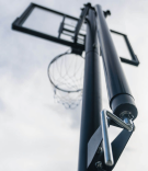 Krepšinio lenta su reguliuojamu stovu Court Champ Portable Basketball Hoop