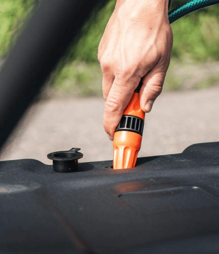 Krepšinio lenta su reguliuojamu stovu Court Champ Portable Basketball Hoop