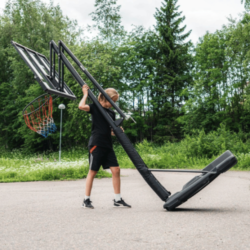 Krepšinio lenta su reguliuojamu stovu Court Champ Portable Basketball Hoop