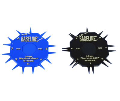 Dviejų taškų diskriminatorius Baseline Discrim-a-gon 2-point discriminator, 2 disc set