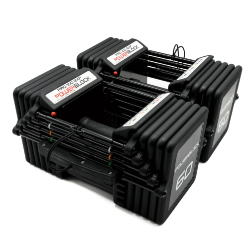 Reguliuojamo svorio svarmenys (18-27 kg) Powerblock PRO 100 Expandable Set 2 Pair