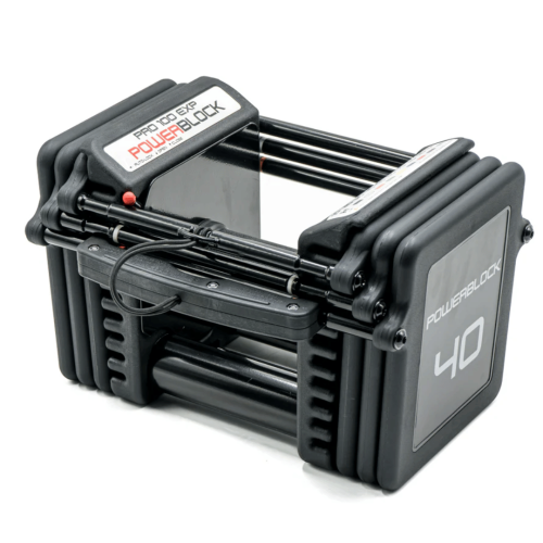 Reguliuojamo svorio svarmenys (18-27 kg) Powerblock PRO 100 Expandable Set 2 Pair