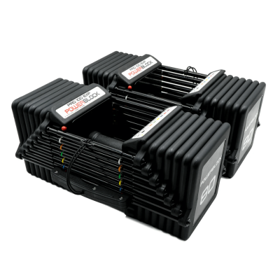 Reguliuojamo svorio svarmenys (27-36 kg) Powerblock PRO 100 Expandable Set 3 Pair