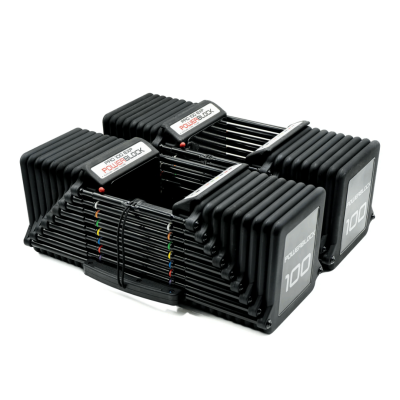 Reguliuojamo svorio svarmenys (36–45 kg) Powerblock PRO 100 Expandable Set 4 Pair
