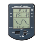 Irklavimo treniruoklis TUNTURI Fluid Rower Apollo XL