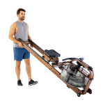 Irklavimo treniruoklis TUNTURI Fluid Rower Viking 3 XL