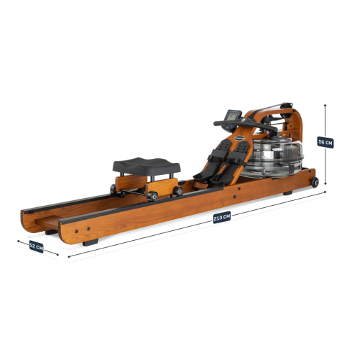 Irklavimo treniruoklis TUNTURI Fluid Rower Viking Pro V + SPH