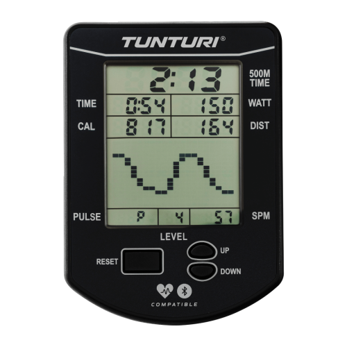 Irklavimo treniruoklis TUNTURI Platinum RW30 Rower. By Fluid