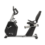 Dviratis treniruoklis Xterra Recumbent Bike