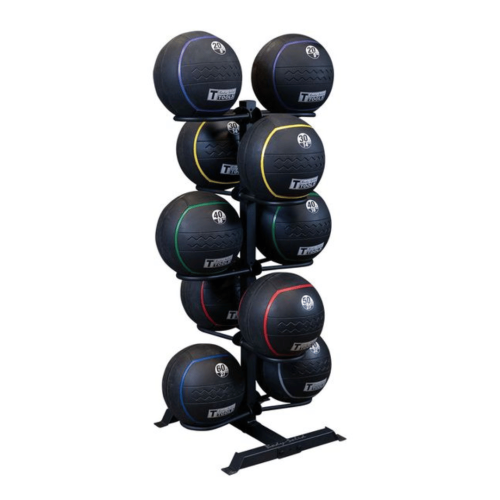 Medicininių kamuolių stovas BODYSOLID Medicine Ball Rack - 10 Balls