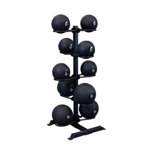 Medicininių kamuolių stovas BODYSOLID Medicine Ball Rack - 10 Balls