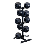 Medicininių kamuolių stovas BODYSOLID Medicine Ball Rack - 10 Balls