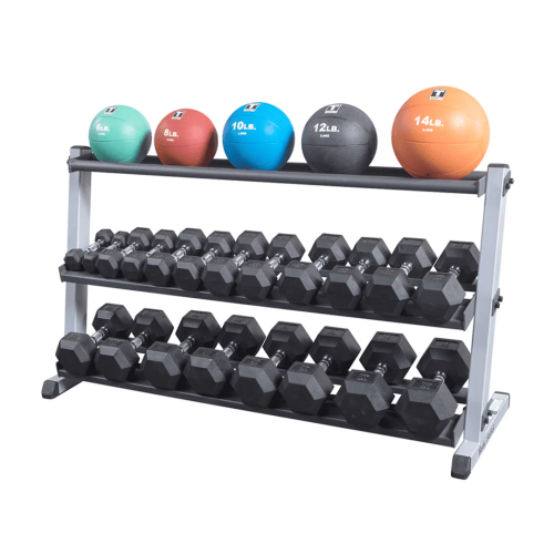 Lentyna BODYSOLID GDR60 stovui Medicine Ball Shelf for GDR60