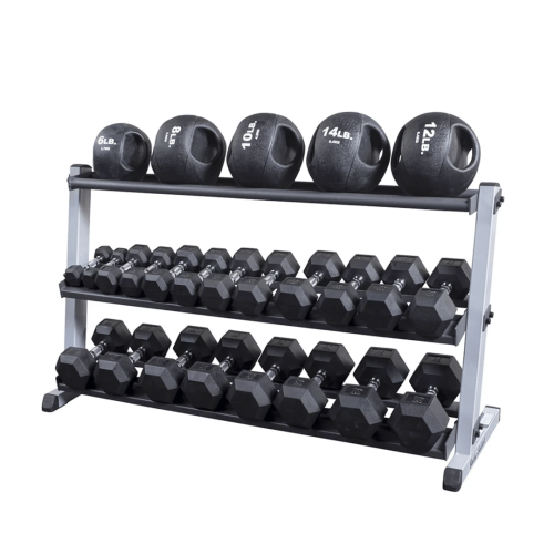 Lentyna BODYSOLID GDR60 stovui Medicine Ball Shelf for GDR60