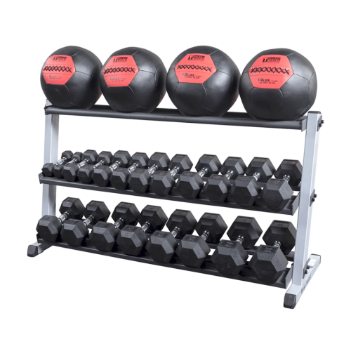 Lentyna BODYSOLID GDR60 stovui Medicine Ball Shelf for GDR60