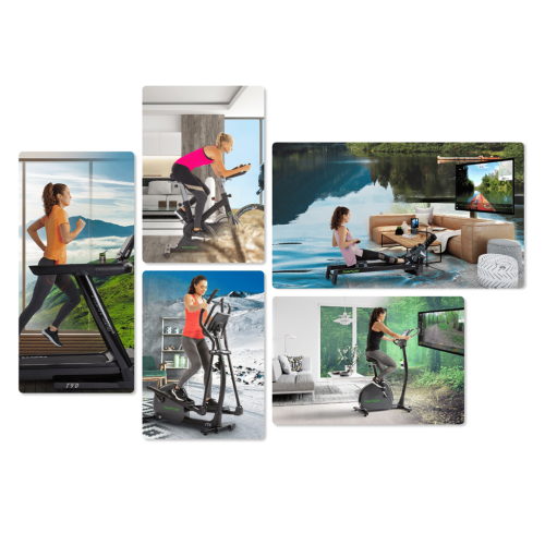 Irklavimo treniruoklis FLUID Signature R90W Rower + App