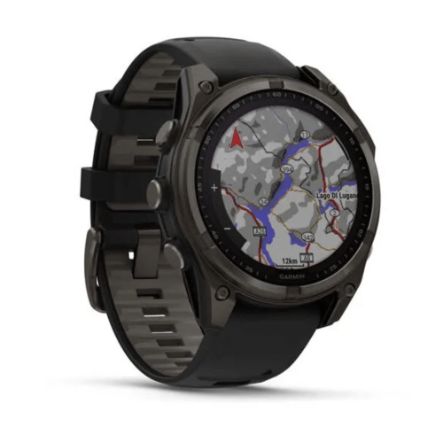 Laikrodis GARMIN Fenix 8, 47 mm, AMOLED, juodas