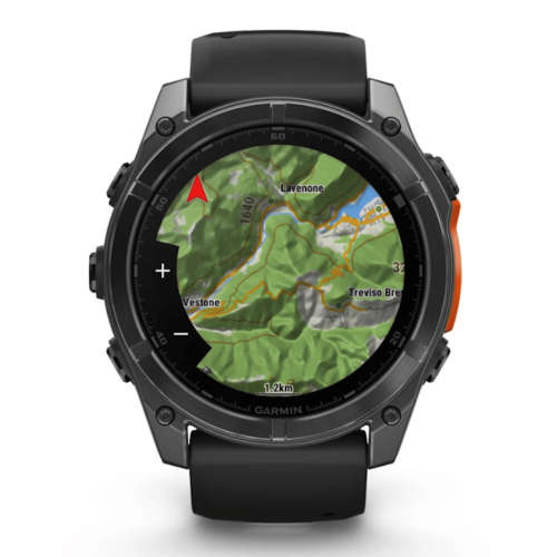 Laikrodis GARMIN Fenix 8, 47 mm, AMOLED, juodas