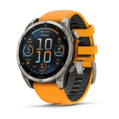 Laikrodis GARMIN Fenix 8, 47 mm, AMOLED, Titano spalvos