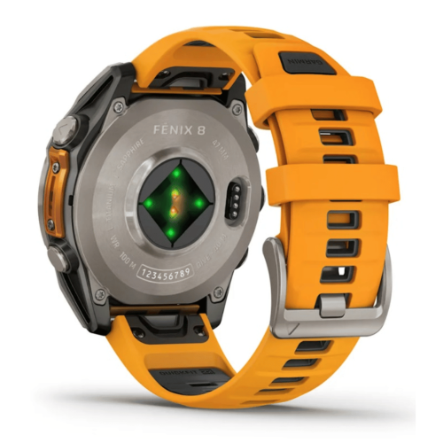 Laikrodis GARMIN Fenix 8, 47 mm, AMOLED, Titano spalvos