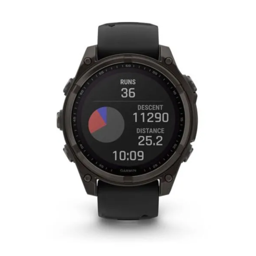 Laikrodis GARMIN Fenix 8, 51 mm, AMOLED, juodas