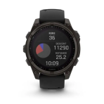 Laikrodis GARMIN Fenix 8, 51 mm, AMOLED, juodas