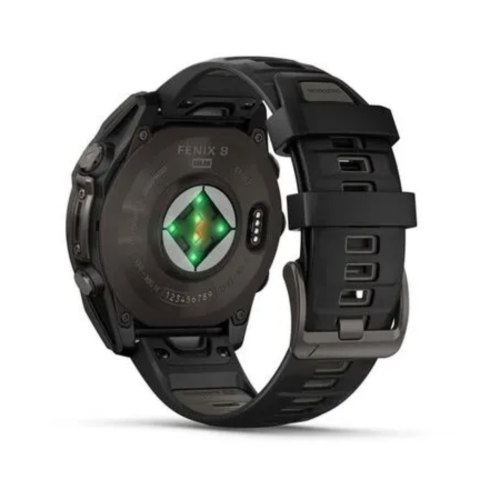 Laikrodis GARMIN Fenix 8, 51 mm, AMOLED, juodas