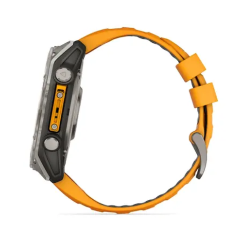 Laikrodis GARMIN Fenix 8, 51 mm, AMOLED, Titano spalvos